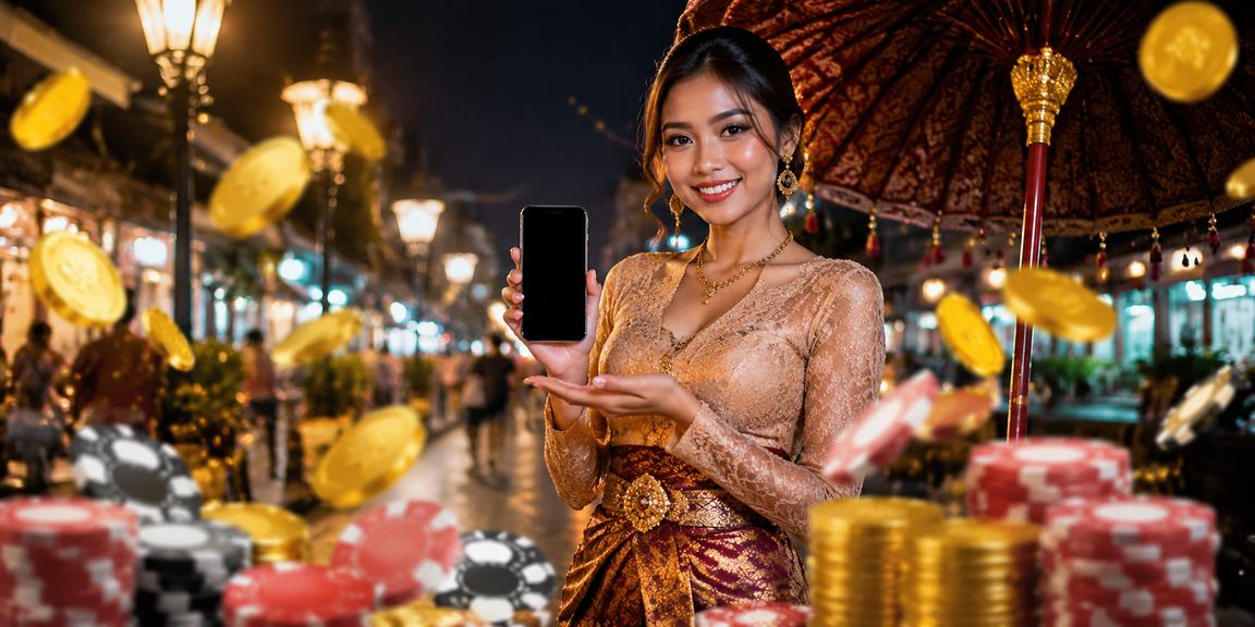 Seorang pengguna mengecek odds olahraga di smartphone dengan layar cerah