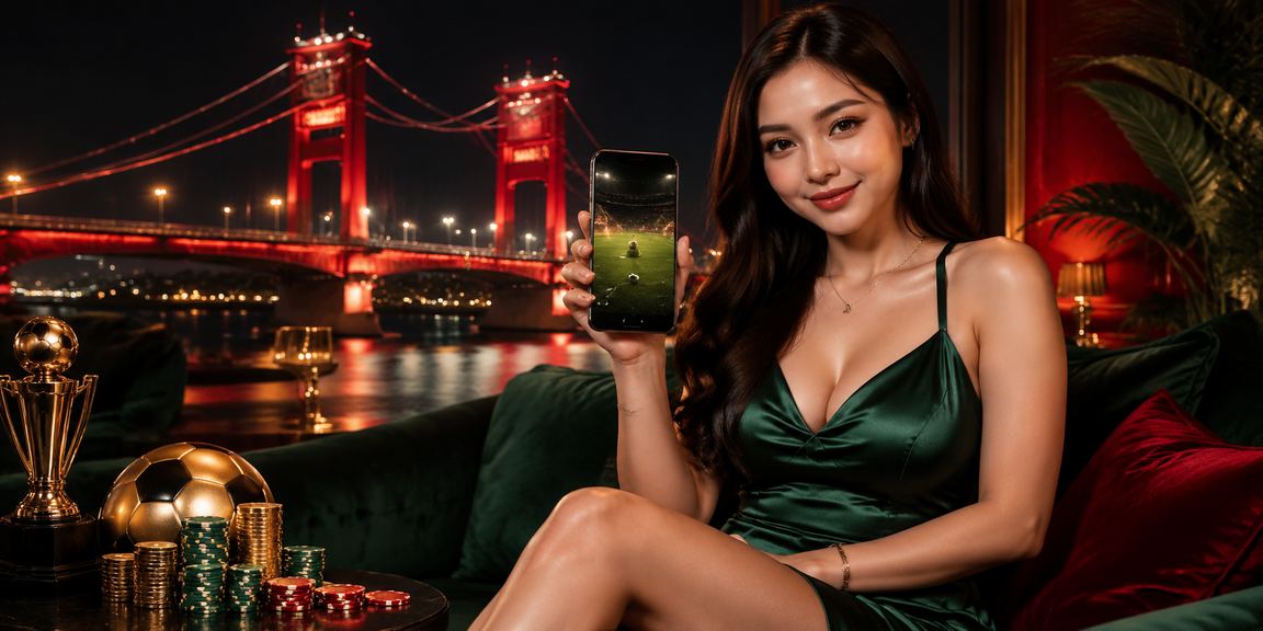 Pemain mengakses halaman bonus casino dari ponsel Android di Indonesia